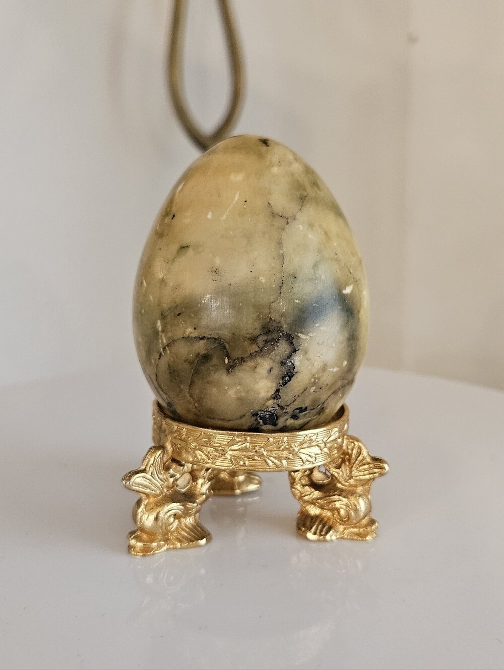 Stone Egg & Holder